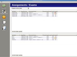 Keep track of upcoming assignments/exams