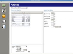Track your grades and calculate required grades