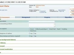 ACAFE clinical workflow user interface