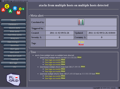 MetaAlert page