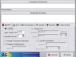 Tela de Configuração do ACBrMonitor