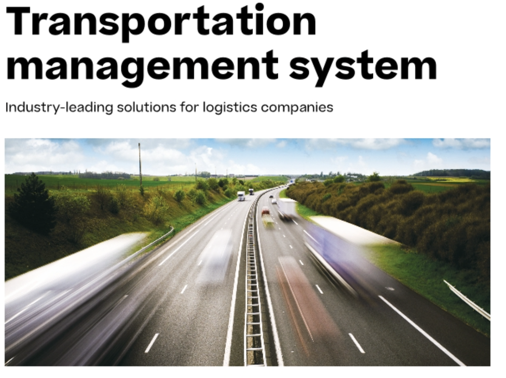 Infios TMS Screenshot 1