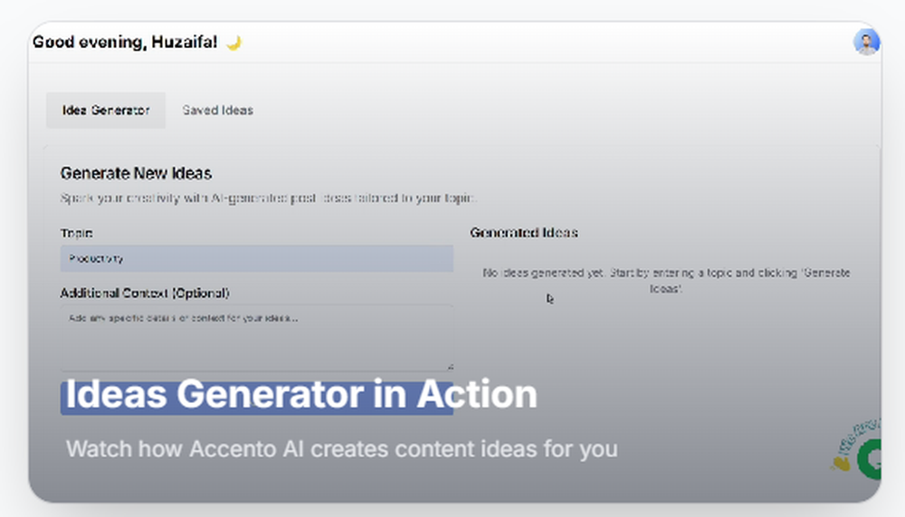 Accento Screenshot 1