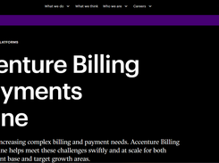 Accenture Billing & Payments Engine Screenshot 1