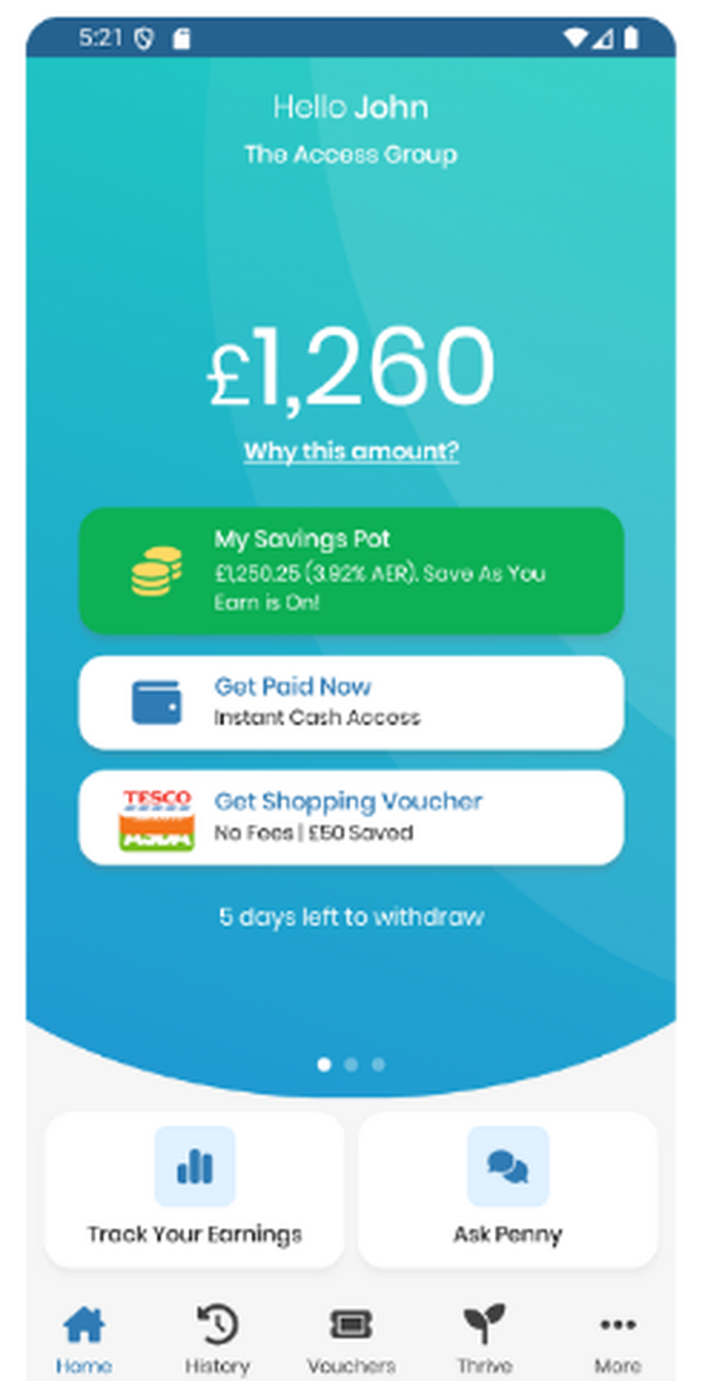 Access PayWise+ Screenshot 1