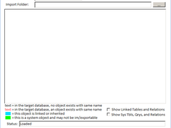 Import Window