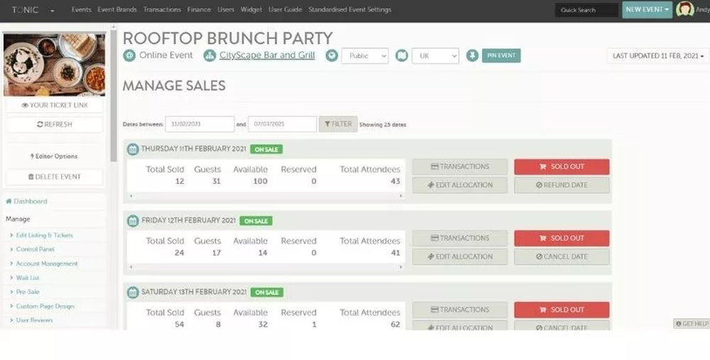 Access Tonic Screenshot 1