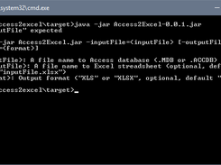 Access2Excel Screenshot 1