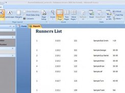 Results Report with Grouping