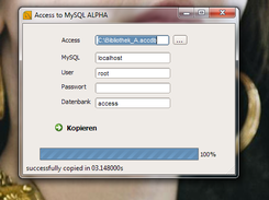 Access to MySQL ALPHA