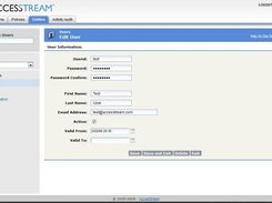 6. Admin - Entities - User Edit