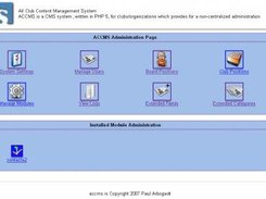 Admin Screen