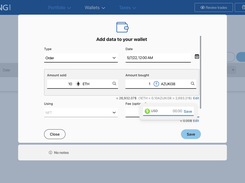 NFT Cost Basis Feature