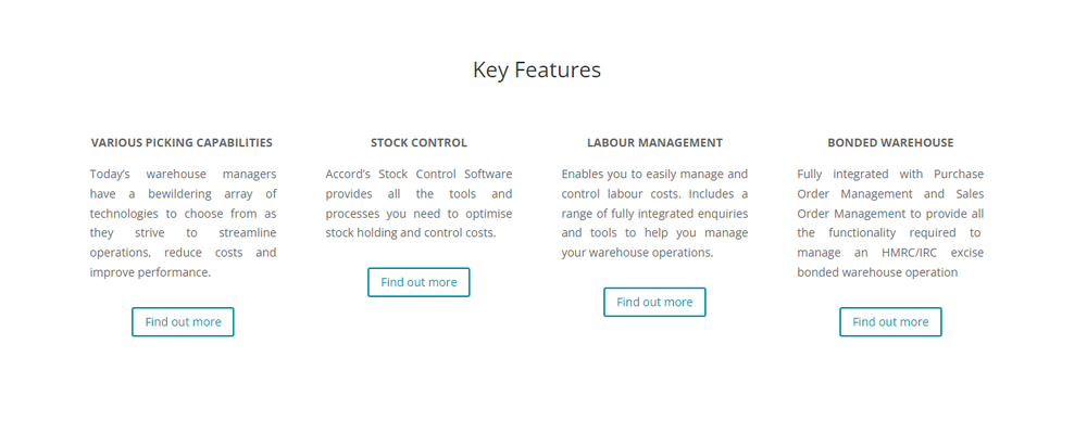Accord WMS Screenshot 1
