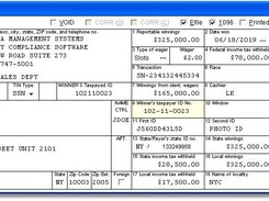 W-2G User Interface