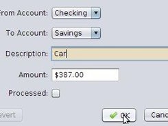 Account Manager v2.0 transfer dialog