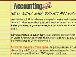 Accounting ASAP Screenshot 1