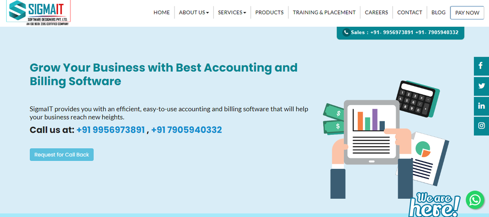 Sigma IT Software Accounting & Billing Screenshot 1