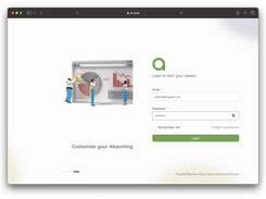 Accounting Software Community Edition Screenshot 1