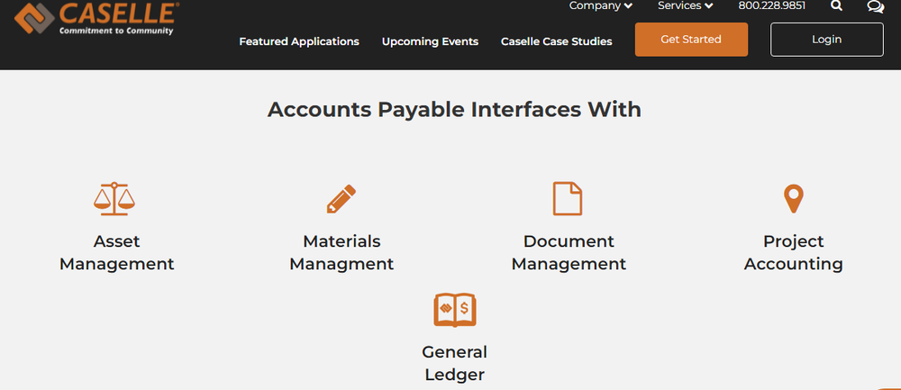 Caselle Accounts Payable Screenshot 1