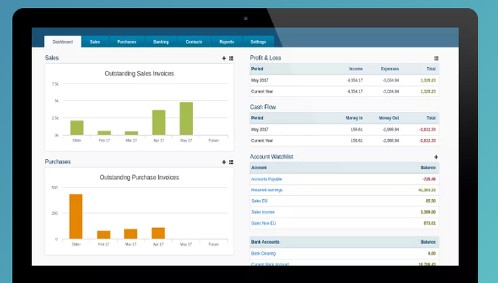 AccountsPortal Screenshot 1