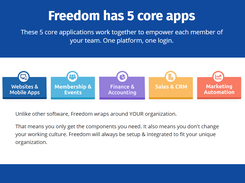 Accrisoft Freedom Screenshot 1