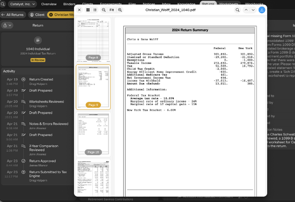 Accrual Screenshot 1
