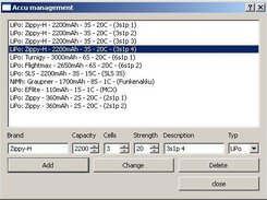 This is the battery management dialog (Windows, english)