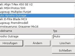 This is the model management dialog (Linux, german)