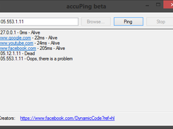 accuPing Screenshot 1