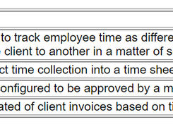 Accura Software Time & Billing Screenshot 1