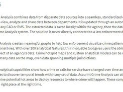 Accurint Crime Analysis Screenshot 1