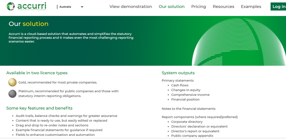 Accurri Screenshot 1