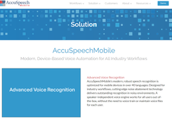 AccuSpeechMobile Screenshot 1