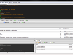 Shows more Tab rearrangement and toggles the non-intrusive Find text input control