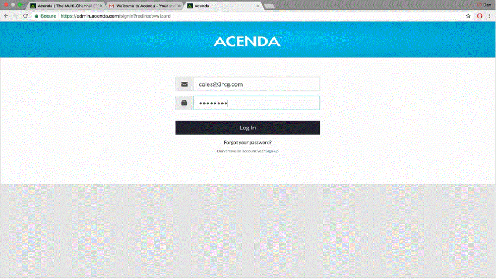 Acenda-LogIn