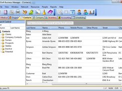 ACESoft Business Manager Contacts Feature