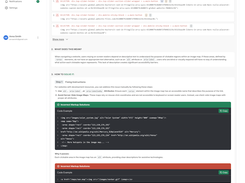 Each issue that is detected on your domain is clearly explained.