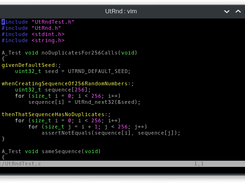 A Unit Test written in AceUnit