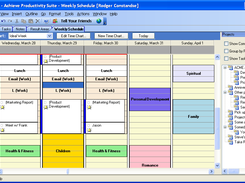 AchievePlanner-WeeklySchedule