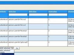 Automate module - Multirow On action