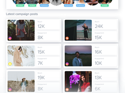 Achoo Influencer Platform Screenshot 1