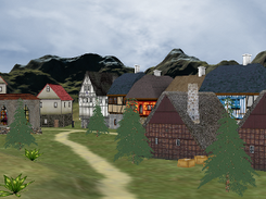 Once upon a time at the creepy village