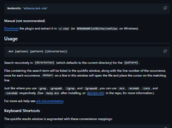 ack.vim Screenshot 1