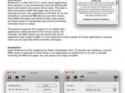 ACNexusX, a Mac OS X (10.5.x) stand-alone application