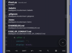 Acode Screenshot 2