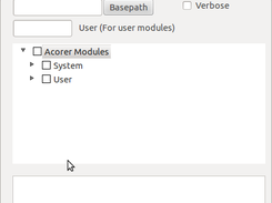 AcorerGUI screenshot