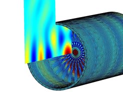 Fan/Nacelle forward propagation.