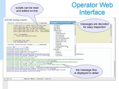 ACP245 Test Server Operator Web Interface