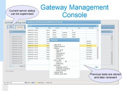 ACP245 Test Server Gateway Management Console